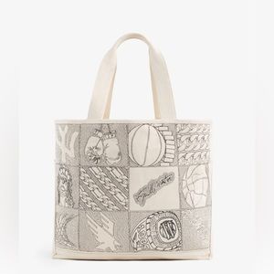 Aimè Leon Dore Embroidered Tote Bag Collaboration with Tyrrell Winston